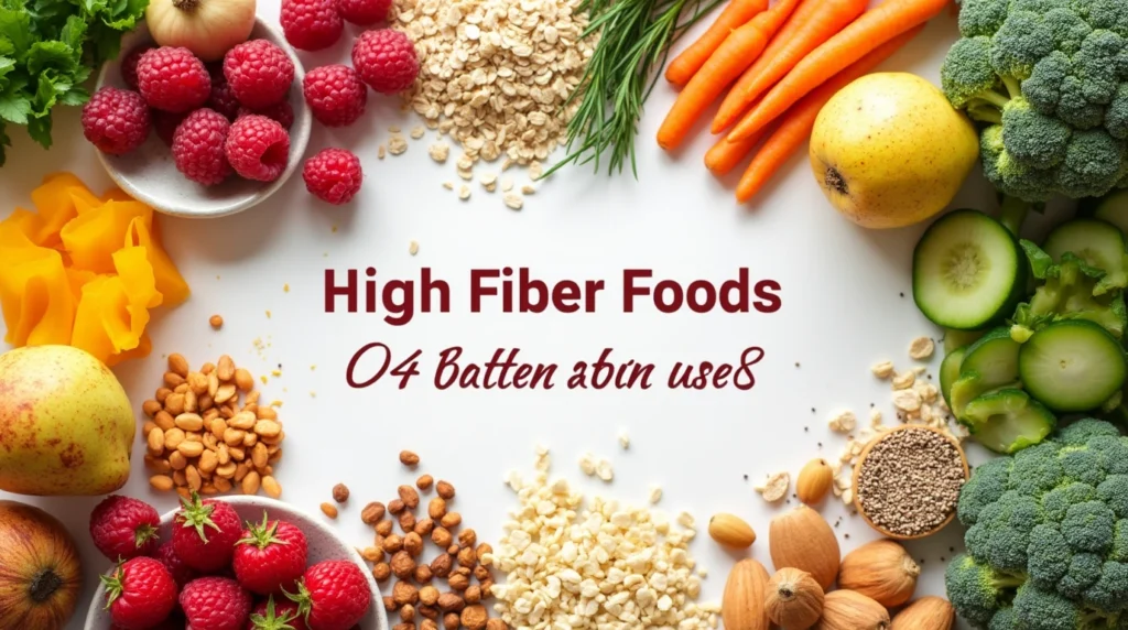 Top High-Fiber Foods for Women Over 40 to Lose Weight Naturally